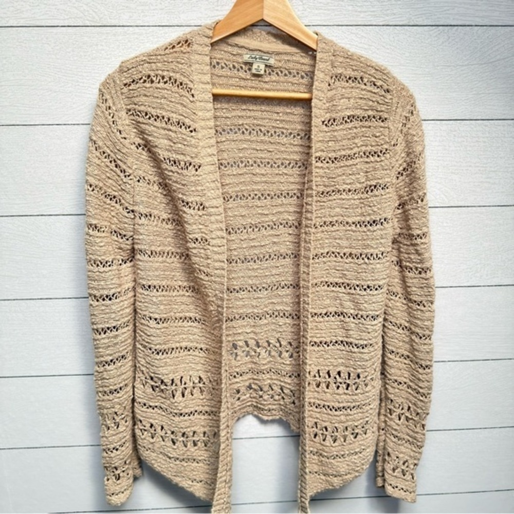 Lucky Brand | Pretty Cream Open Knit Cardigan – Soft Indie | Size S